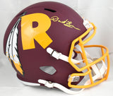 Darrell Green Autographed Redskins F/S Amp Speed Helmet - Beckett W Hologram