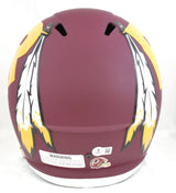Darrell Green Autographed Redskins F/S Amp Speed Helmet - Beckett W Hologram