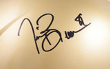 Tim Brown Autographed Notre Dame F/S Speed Helmet - Fanatics *Black