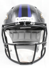Isaiah Likely Autographed Baltimore Ravens F/S Speed Helmet - Beckett W Hologram