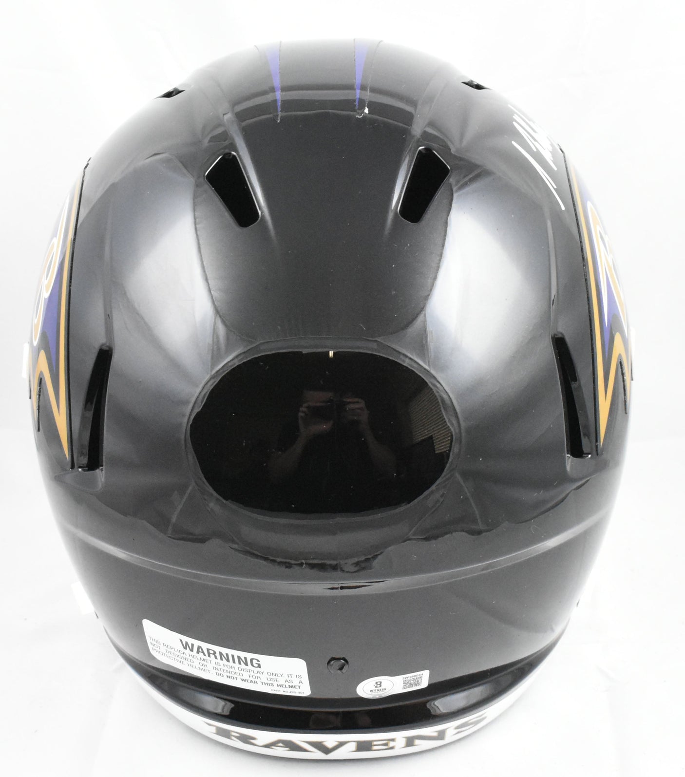 Isaiah Likely Autographed Baltimore Ravens F/S Speed Helmet - Beckett W Hologram