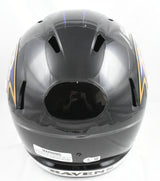 Isaiah Likely Autographed Baltimore Ravens F/S Speed Helmet - Beckett W Hologram