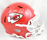 Rashee Rice Autographed Kansas City Chiefs F/S Speed Helmet - Beckett W Hologram