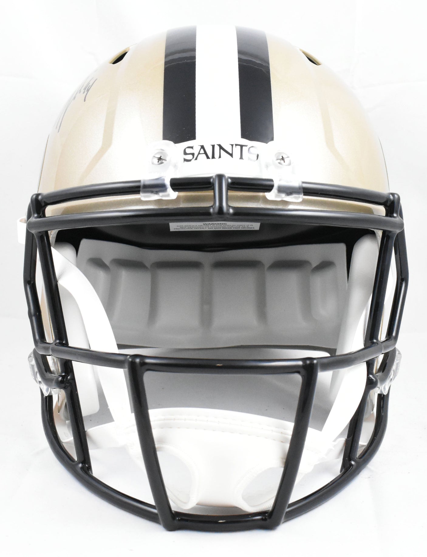 Cam Jordan Autographed New Orleans Saints F/S Speed Helmet - Beckett W Hologram