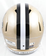 Cam Jordan Autographed New Orleans Saints F/S Speed Helmet - Beckett W Hologram