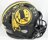 Doug Williams John Riggins Mark Rypien Signed F/S Eclipse Speed Authentic Helmet