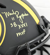 Doug Williams John Riggins Mark Rypien Signed F/S Eclipse Speed Authentic Helmet