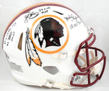 Doug Williams John Riggins Mark Rypien Signed F/S F/W Speed Authentic Helmet