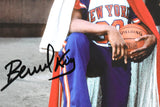 Bernard King Autographed New York Knicks 8x10 Smile Photo - Prova *Black