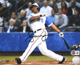 Andruw Jones Autographed Atlanta Braves 8x10 Swinging Photo - Beckett W Hologram