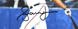 Andruw Jones Autographed Atlanta Braves 8x10 Swinging Photo - Beckett W Hologram