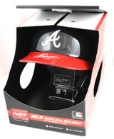 Chipper Jones Autographed Atlanta Braves F/S Replica Helmet w/Stand - Fanatics