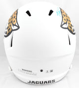 Travis Hunter Signed Jacksonville Jaguars F/S 2024 Speed Helmet - Beckett W Holo