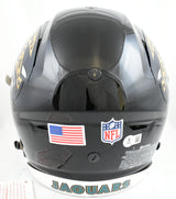 Travis Hunter Autographed Jaguars F/S 95-12 Speed Flex Helmet - Beckett W Holo
