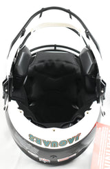 Travis Hunter Autographed Jaguars F/S 95-12 Speed Flex Helmet - Beckett W Holo