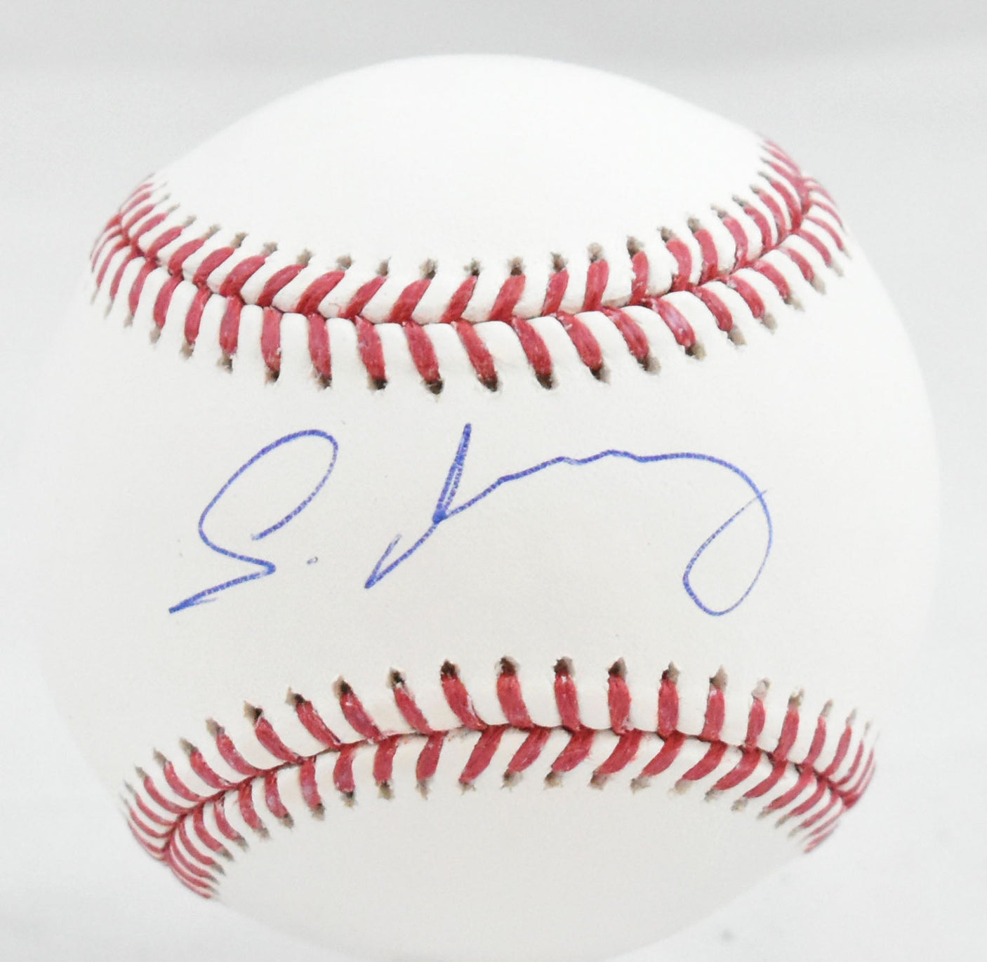 Cristopher Sanchez Autographed Rawlings OML Baseball - Beckett W Hologram *Blue