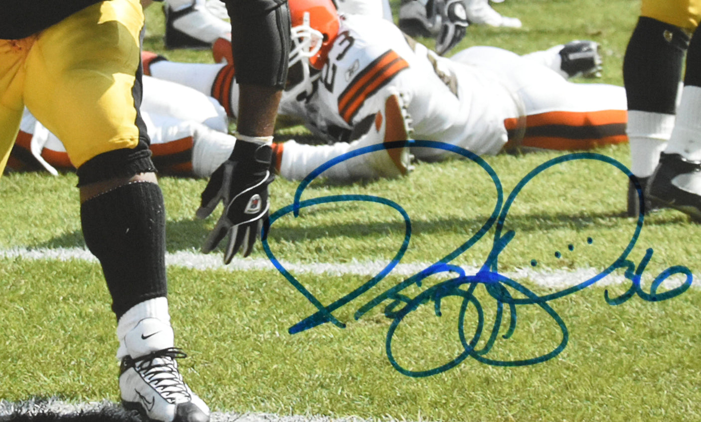 Jerome Bettis Autographed Pittsburgh Steelers 16x20 TD Photo - Beckett W Holo