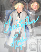 Christopher Lloyd Signed Back to the Future 7" Action Figure- Beckett W Hologram