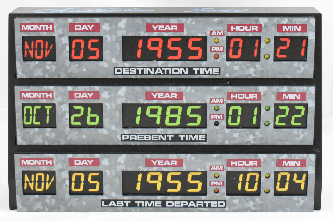 Christopher Lloyd Signed Back to the Future Dashboard Desk Lamp - Beckett W Holo