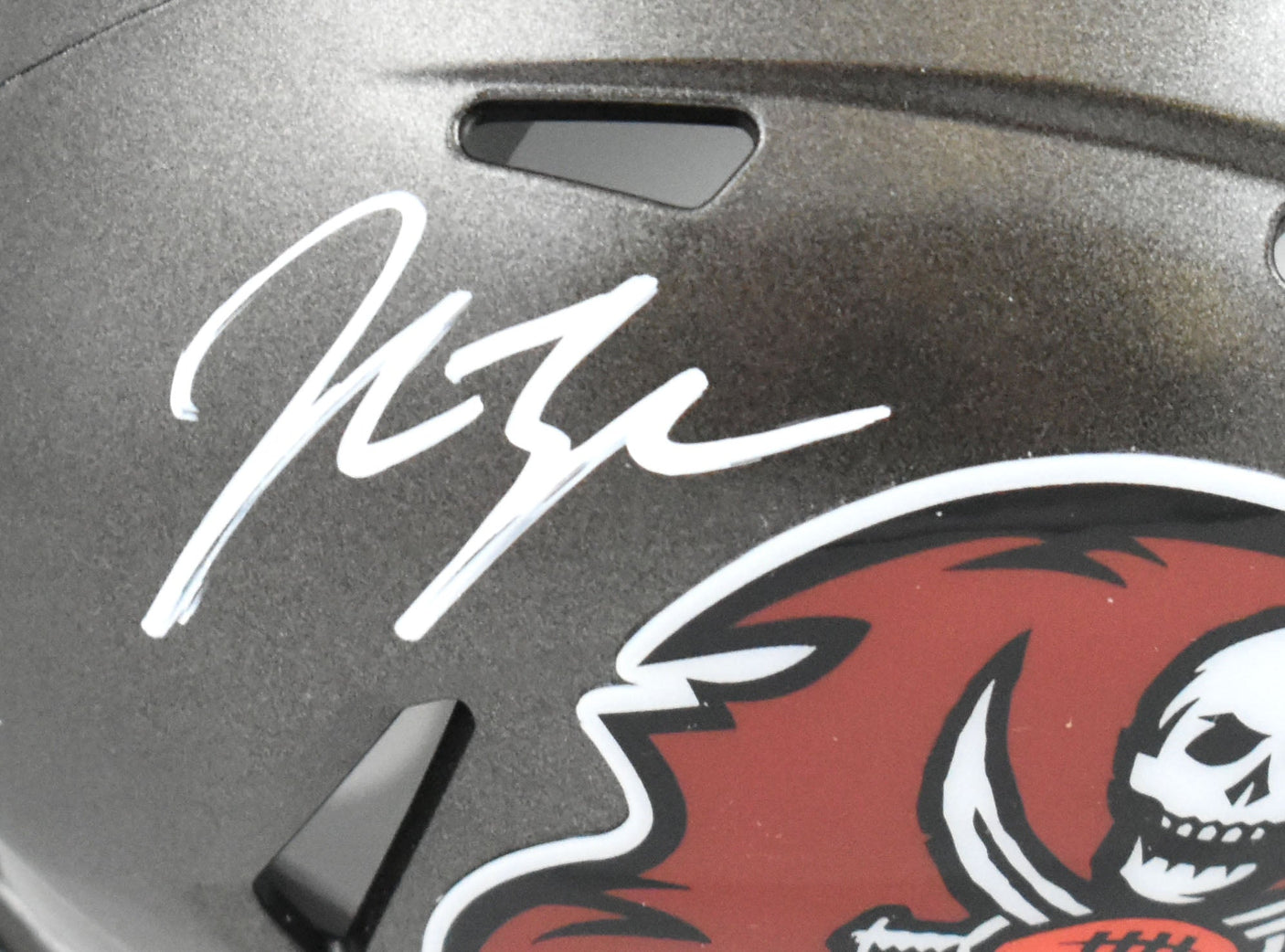 John Lynch Autographed Buccaneers 97-13 Speed Mini Helmet - Beckett W Hologram