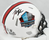 John Lynch Autographed Hall of Fame Speed Mini Helmet - Beckett W Hologram