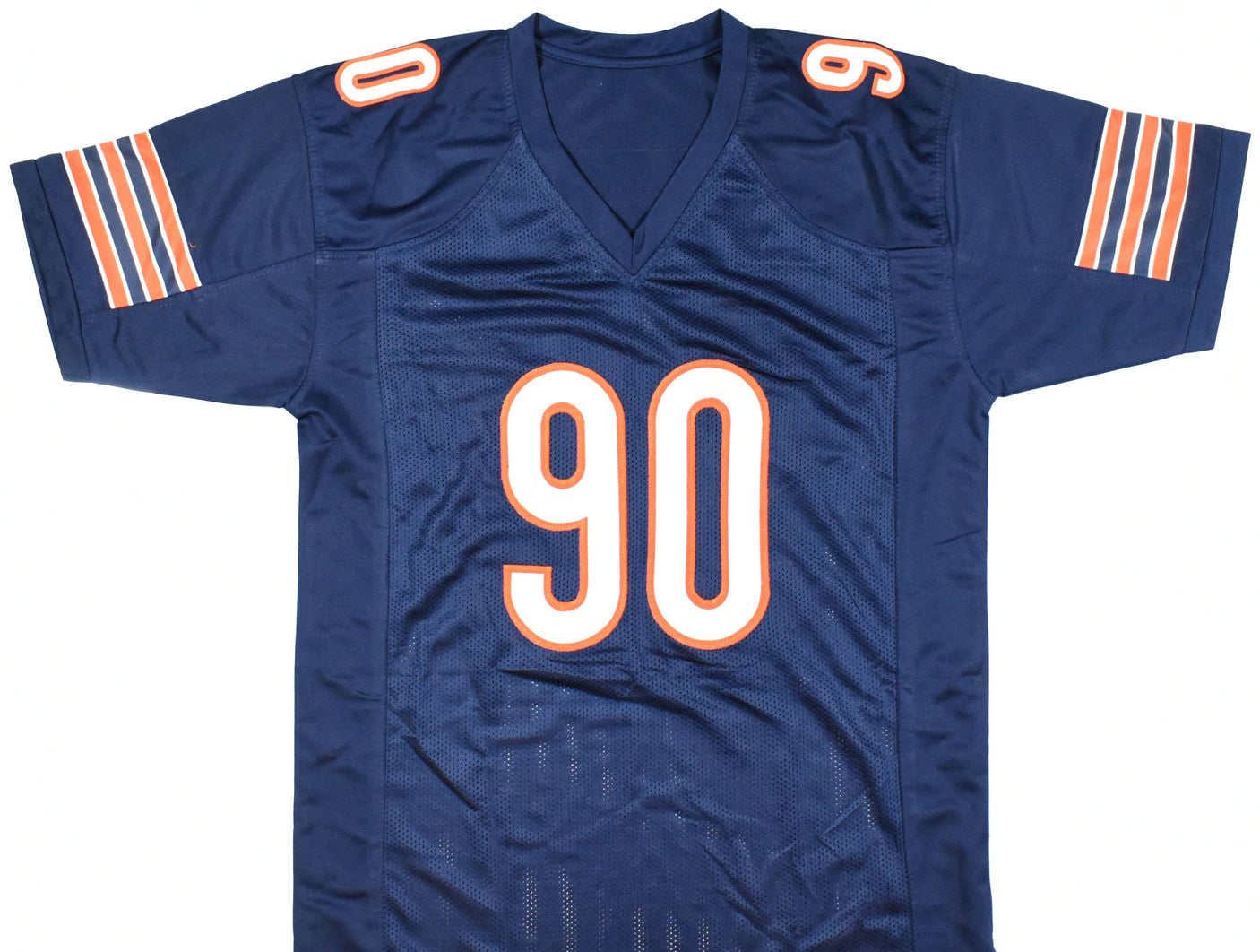 Julius Peppers Autographed Blue Pro Style Jersey - Beckett W Hologram *Black