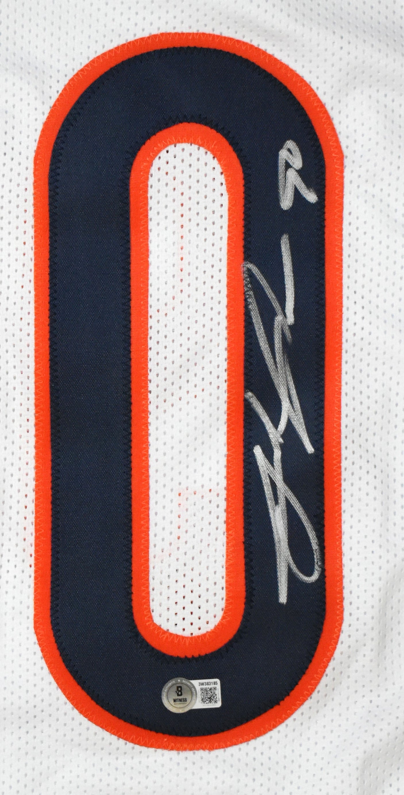 Julius Peppers Autographed White Pro Style Jersey - Beckett W Hologram *Silver