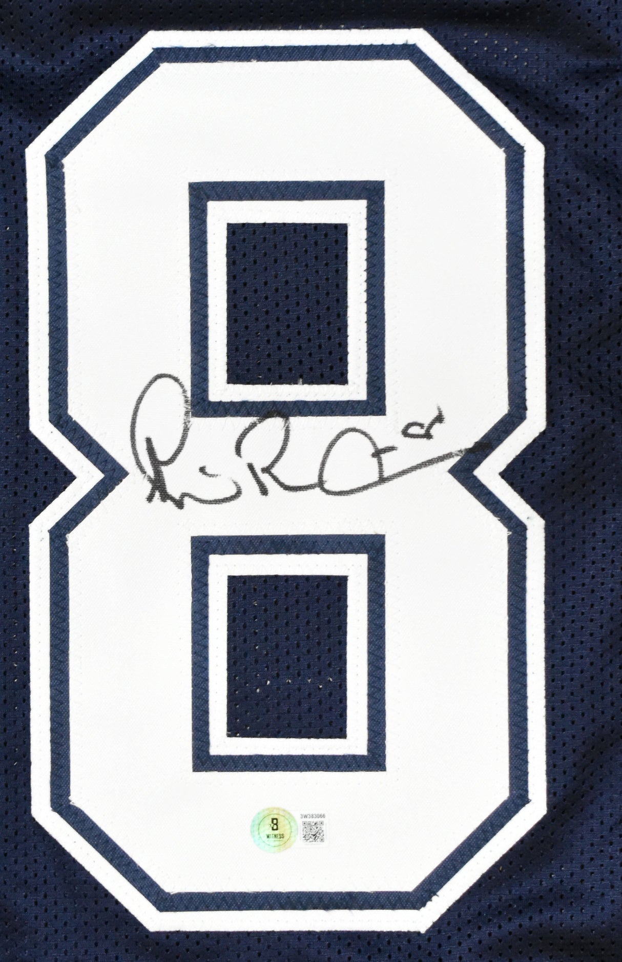 Michael Irvin Autographed Blue Pro Style Jersey - Beckett W Hologram *Black