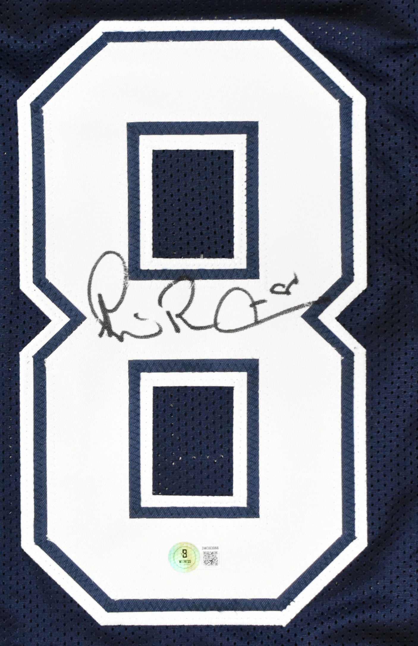 Michael Irvin Autographed Blue Pro Style Jersey - Beckett W Hologram *Black