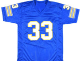 Tony Dorsett Autographed Blue College Style Jersey - Beckett W Hologram *Black