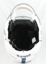 Edgerrin James Signed Indianapolis Colts F/S Speed Flex Helmet - Beckett W Holo