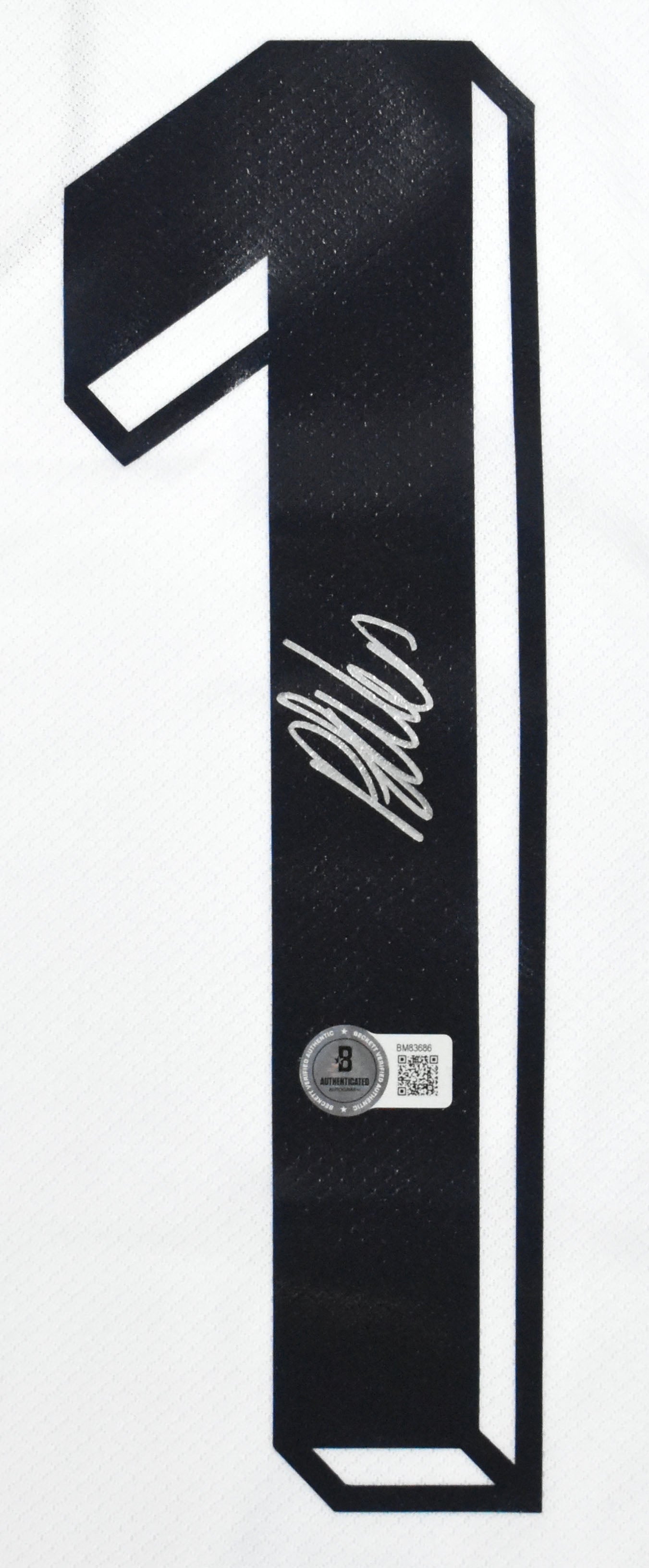 Phil Foden Autographed England Home Soccer Jersey #11 - Beckett Hologram *L
