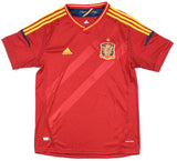 Xavi Autographed Spain Home Soccer Jersey #8 - Beckett Hologram *L