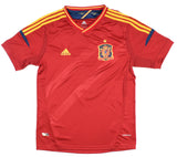 Xavi Autographed Spain Home Soccer Jersey #8 - Beckett Hologram *M