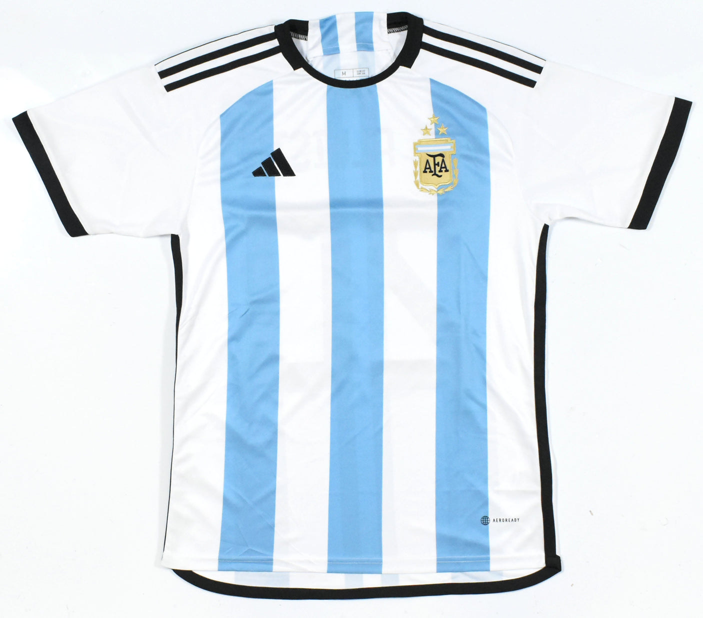 Alexis Mac Allister Autographed Argentina Home Soccer Jersey #20-Beckett Holo *M
