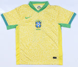 Gabriel Martinelli Autographed Brazil Home Soccer Jersey #11-Beckett Hologram *M