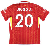 Diogo Jota Autographed Liverpool Home Soccer Jersey #20 - Beckett Hologram *M