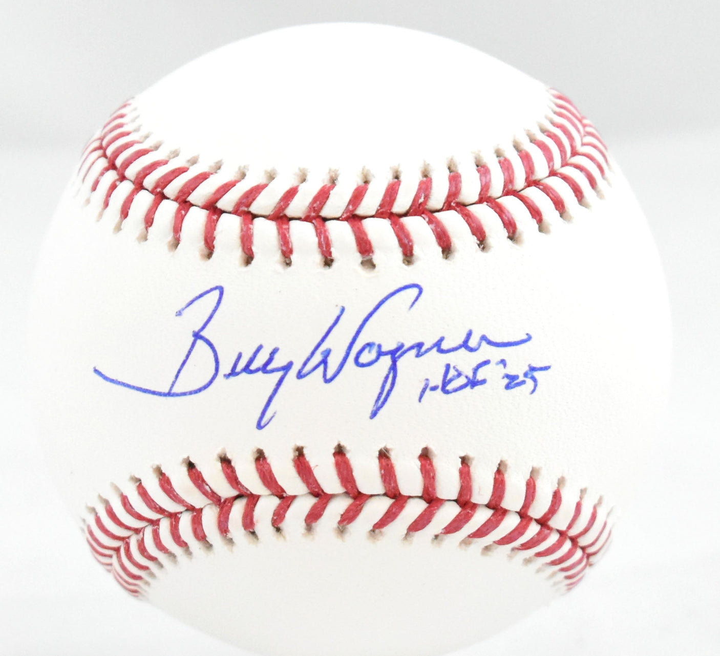 Billy Wagner Autographed Rawlings OML Baseball w/HOF - Beckett W Hologram *Blue
