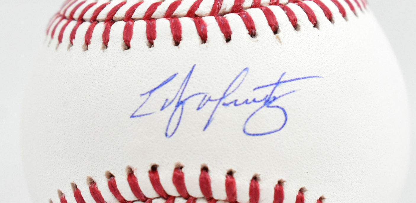 Edgar Martinez Autographed Rawlings OML Baseball - Beckett W Hologram *Blue