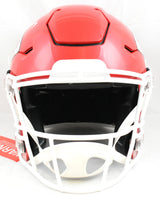 Xavier Worthy Autographed Kansas City Chiefs F/S Speed Flex Helmet - Fanatics