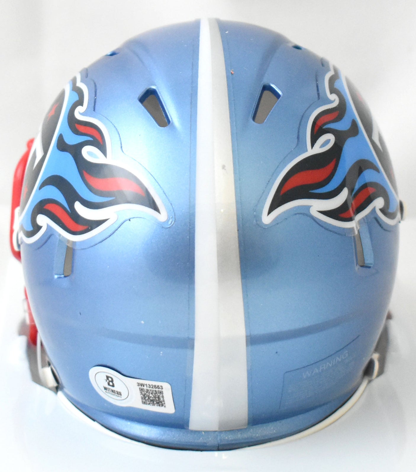 Vince Young Autographed Tennessee Titans Speed Mini Helmet - Beckett W Hologram