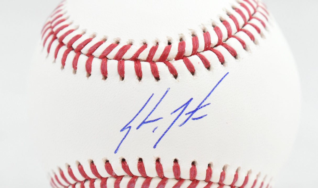 Shawon Dunston Autographed Rawlings OML Baseball - Beckett W Hologram *Blue
