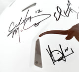 Texas Longhorns Quad Legends F/S Speed Authentic Helmet - Beckett W Hologram