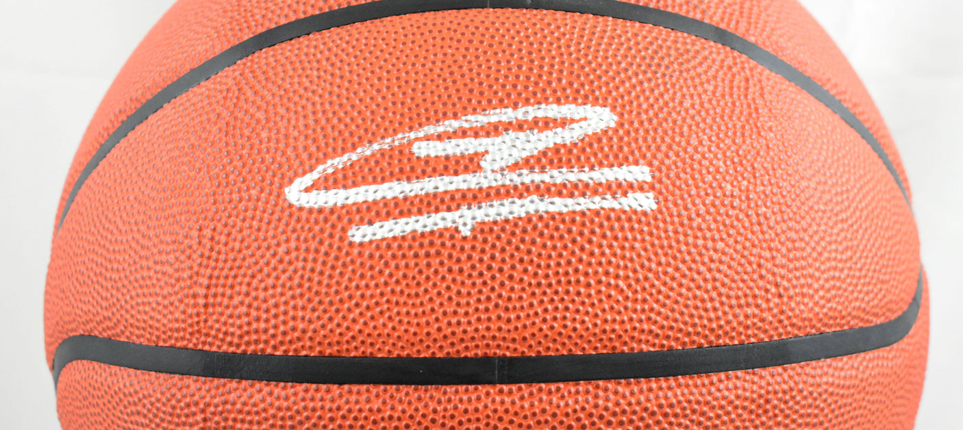Tyler Herro Autographed Authentic Series NBA Wilson Basketball - Beckett W Holo