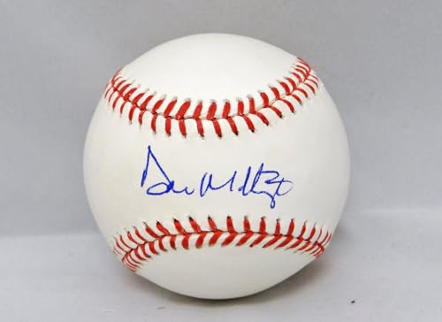 Don Mattingly Autographed Rawlings OML Baseball- JSA W *Blue