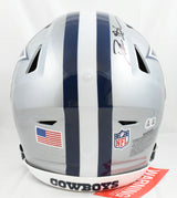 Deion Sanders Autographed Dallas Cowboys F/S Speed Flex Helmet - Beckett W Holo