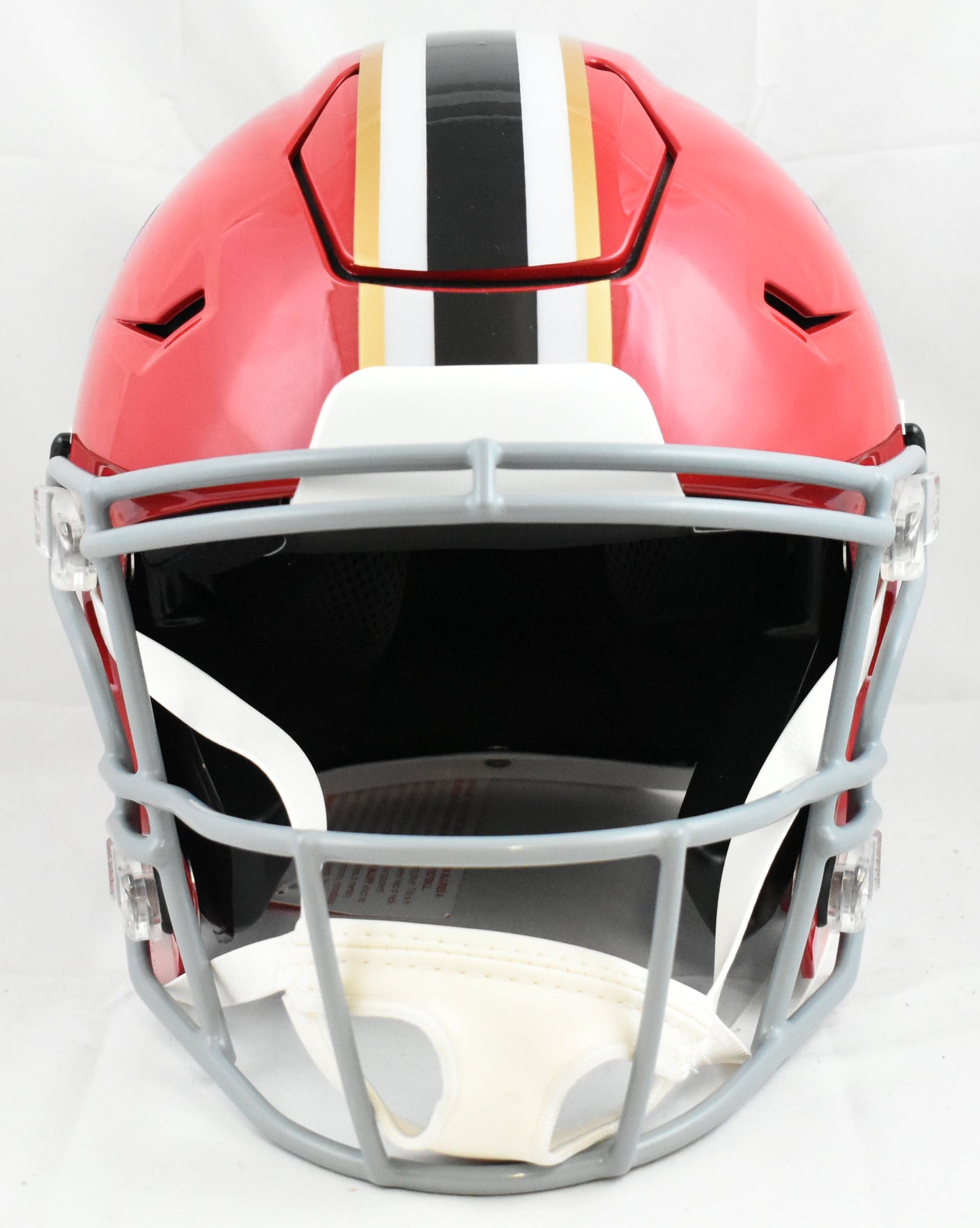 Deion Sanders Autographed Falcons 66-69 F/S Speed Flex Helmet - Beckett W Holo