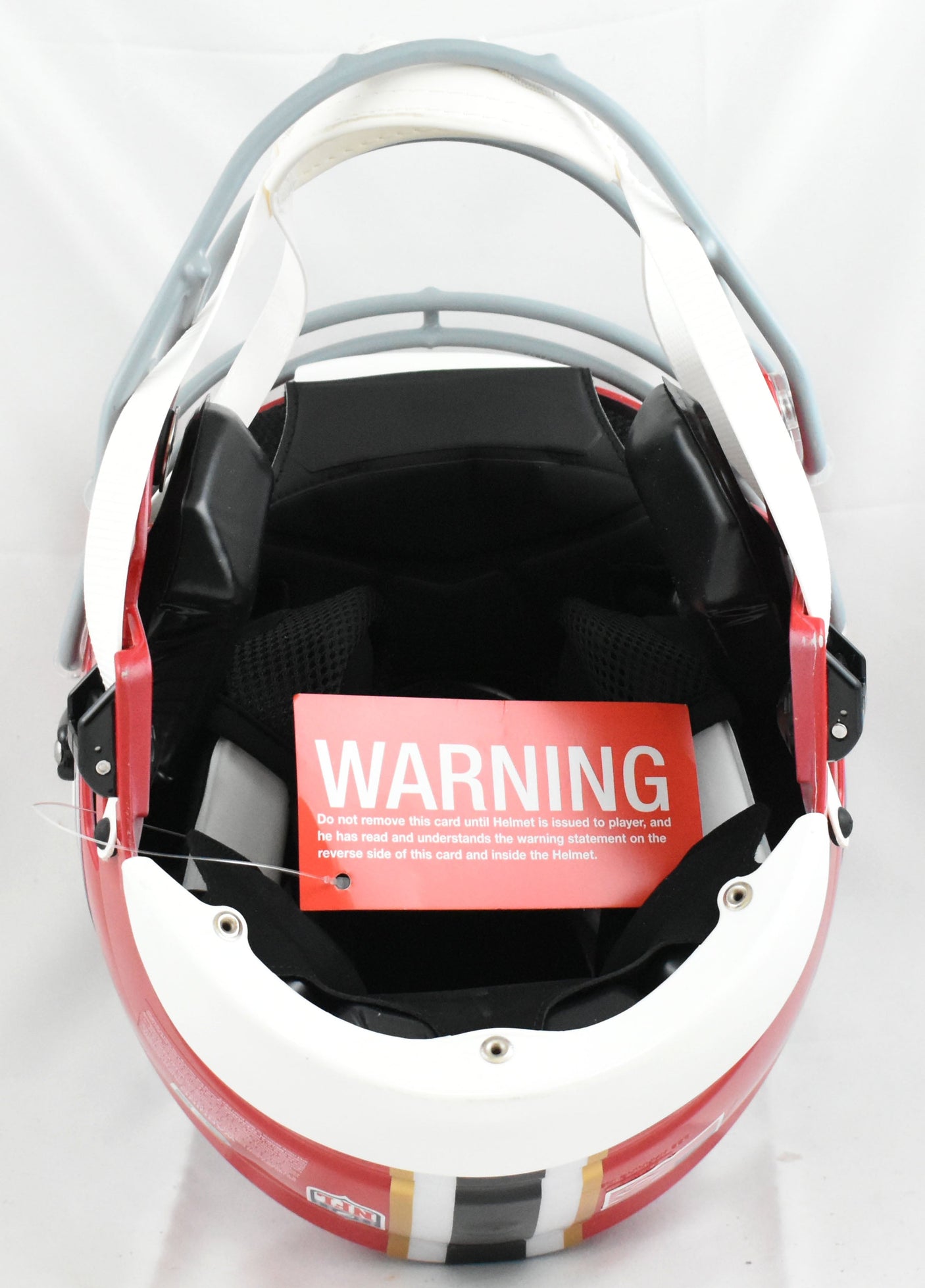 Deion Sanders Autographed Falcons 66-69 F/S Speed Flex Helmet - Beckett W Holo