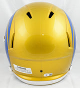 Kurt Warner Autographed Rams F/S Flash Speed Helmet - Beckett W Hologram *White