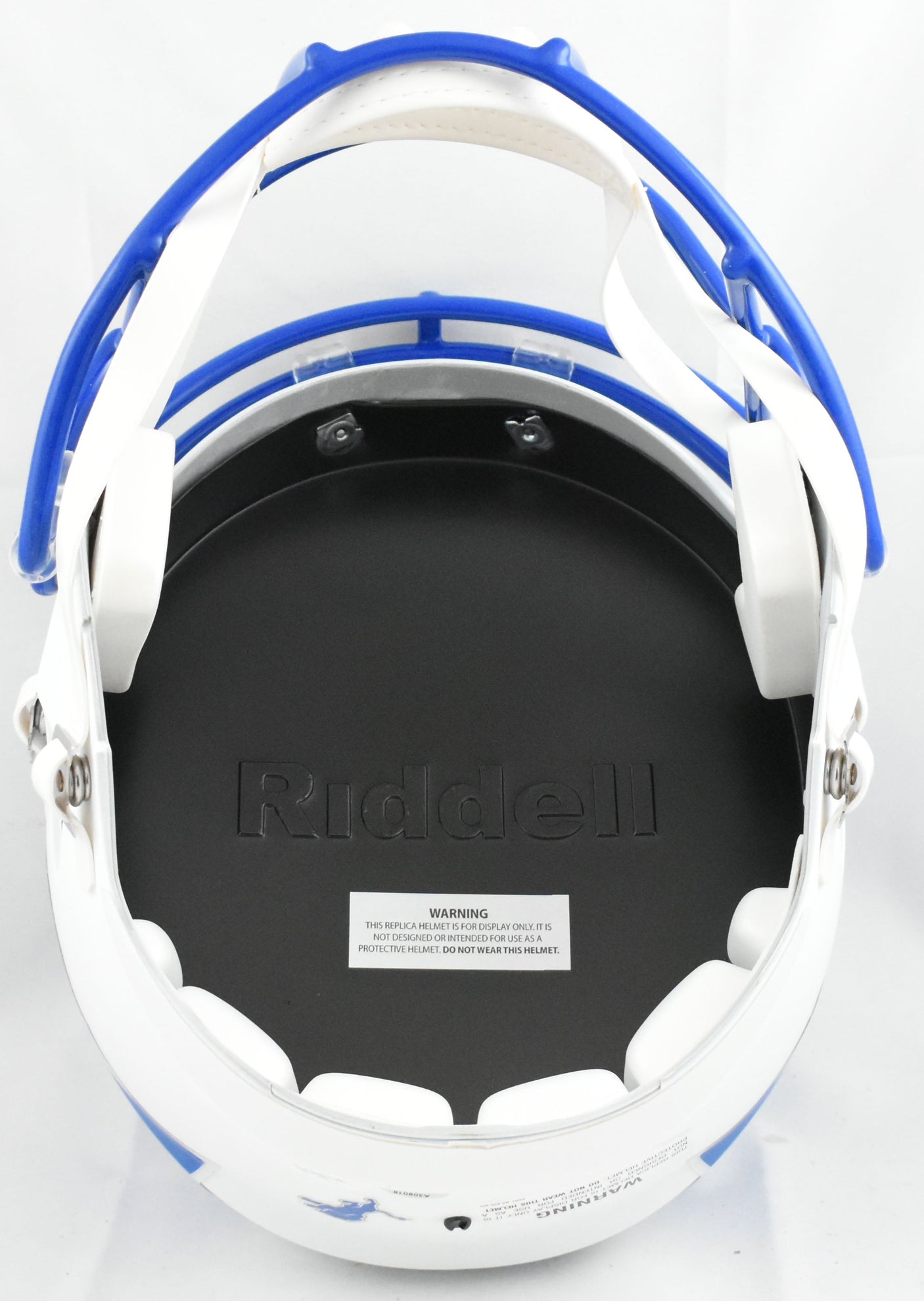 Barry Sanders Autographed Detroit Lions F/S Amp Speed Helmet - JSA *Black